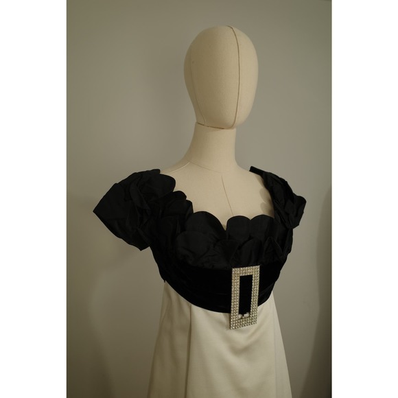 Mignon 1960s Petal Top Maxi Dress7890 - Picture 5 of 7